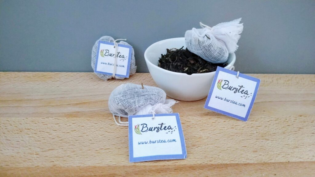 thé à la bergamote en sachets coton