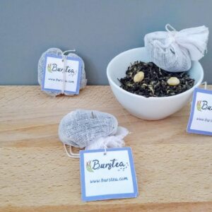 thé au gout nutella de chez burstea. un thé au gout noisette