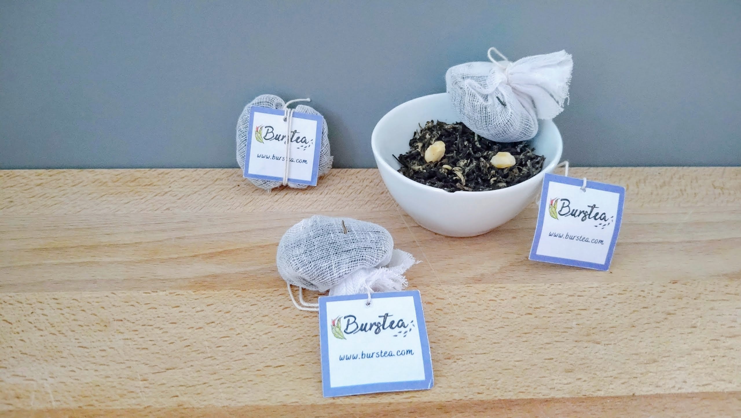 thé au gout nutella de chez burstea. un thé au gout noisette