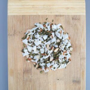 infusion moringa de la marque de thé Burstea : coco,amandes et moringa