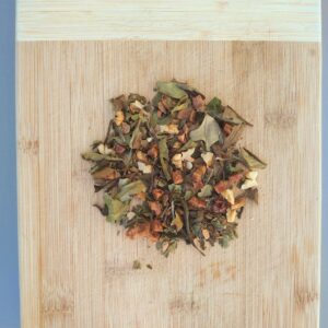 collection de thé d'automne de la maison de thé burstea : thé blanc poire, cannelle, noix