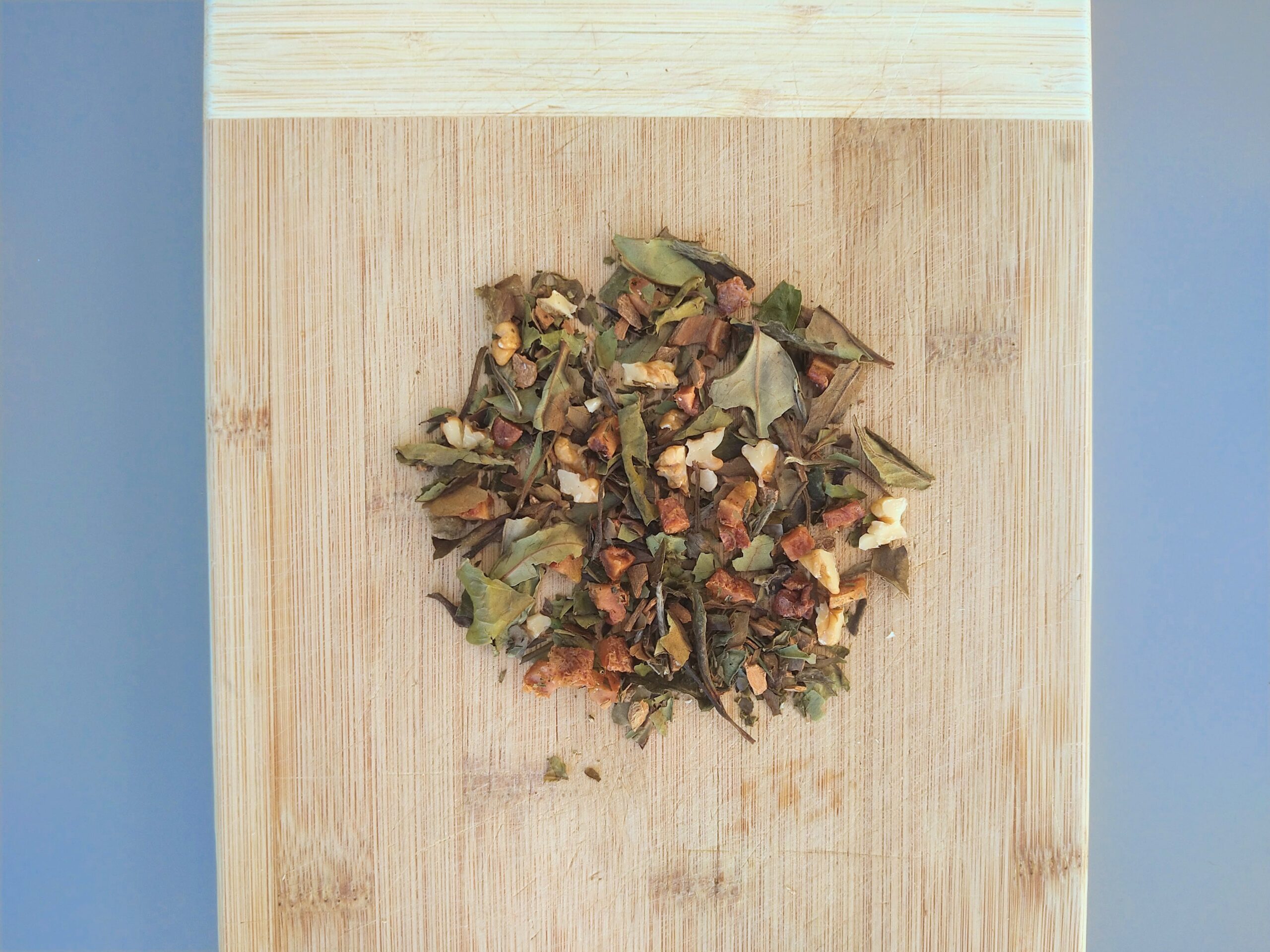 collection de thé d'automne de la maison de thé burstea : thé blanc poire, cannelle, noix